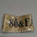 CAVETEE Birthday Crowns for Women Birthday Queen Sash & Rhinestone Tiara Set Birthday Tiaras and Sash for Women Birthday Glitter Birthday Decorations Gold Birthday Tiara Crowns for Women (color3)