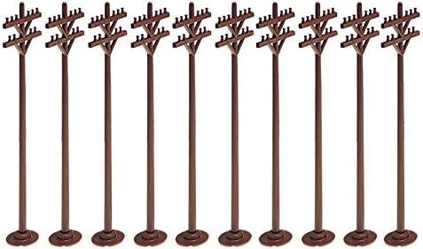 Lionel Model Train Accessories, Telephone Poles (Set of 10) (662181)