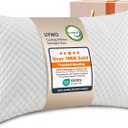 UYWO Cooling Memory Foam Pillows Firm and Soft, Standard Size 1 Pack, Original Adjustable Pillows for Side, Back or Stomach Sleepers with Removable Washable Cover