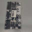 Universal TV Mounting Hardware Screw Kit Set with Box - M4 M5 M6 M8 Screws and Washers Spacers, Replacement Screws for TV VESA Mounting, Fits Most TV/Monitor up to 80 inch