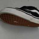 Vans Toddler Brooklyn LS V Shoe - Comfortable Walking Sneakers for Boys & Girls. Suede/Canvas Black/White. 6.5
