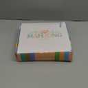 American Mahjong Tile Set, 166 Green Mahjong Tile Set American, Acrylic Engraved American Mahjong Tiles Set with Carrying Bag, 2 Dice and Mahjong Instructions (Blue and Green Color)