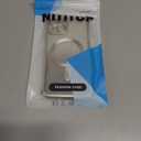 NITITOP Compatible with iPhone 14 Case Cute Clear Glitter [Compatible for MagSafe] Sparkle Bling Magnetic Plating Heart Girl Women Electroplated Frame Camera Protection Back Cover - Silver