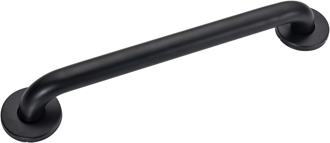 Joyrain 16-inch Bathroom Safety Grab Bar - 500lb Weight Capacity ADA Certified Anti-Slip Handle for Shower/Tub/Toilet, Elderly & Disabled Assist (Matte Black, 16 inch)