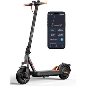 MEGAWHEELS Electric Scooter,Electric Scooter Adults Teens,10in Pneumatic Tires,350/500/600W Motor,19/31 Miles Range,15.5mph E Scooter with Smart APP Control for Commuting, Outdoor, Short Travel Gift