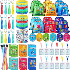 Zhanmai 140 Pcs Science Party Favors, Science Birthday Party Decorations