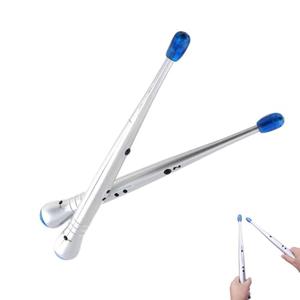 1Pair Electronic Drumsticks, Adjustable Sensitivity Intelligent Electric Light Up Drumsticks, Electronic Air Drum Sticks, Rock Beat Drum Stick, Percussion Instrument Tool