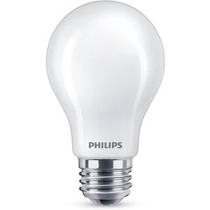 PHILIPS LED 60W A19 2-Pack Ultra Definition Daylight (5000K) 800 Lumen (8W = 60W) Dimmable Frosted Flicker-Free Light Bulbs