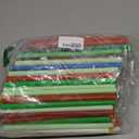 100PCS Jumbo Smoothie Straws,(0.4" Diameter X8.3"Long) Colorful Disposable Plastic Large Wide-mouthed Straw