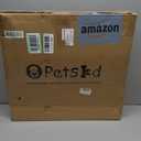 Petskd Small Pet Carrier with Wheels(18" L x 11" W x 11" H), Delta/American/United Airlines Approved, Rolling Pet Carrier for Small Dogs & Cats (Black)