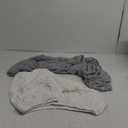 KeaBabies 2-Pack Organic Crib Sheets for Boys, Girls - 52x28 Fitted Crib Mattress Sheet Neutral, Breathable Jersey Cotton Cover for Baby Bed, Toddler Mattress, Soft & Cute Prints (Cloud)