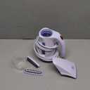 HiLIFE Steamer for Clothes, Portable Handheld Clothing Steamer, 240ml Big Capacity, 700W, Strong Power, Fabric Quick Wrinkle Remover with Brush for Home, Office, Travel (ONLY 120V) -Blue