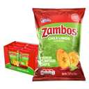Zambos Plantain Chips Chili Limon, Crunchy Plantain Chips With Chili, Lime and Salt 2.47 oz, 8 Pack (EXP 03/16/26)