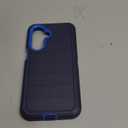 for Samsung Galaxy A17 5G Case, Defender Case Heavy Duty Shockproof Dustproof 3 in 1 Rugged Protective Phone Cover for Samsung Galaxy A17 5G (Blue, A17)