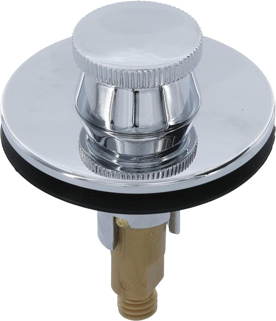 DANCO Lift and Turn Tub and Bath Drain Stopper, Chrome (88599)
