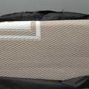 COZYLOOM Outdoor Plastic Straw Rug 9x12 UV Resistant Waterproof Patio Rug, Reversible RV Camping Mat with Portable Bag & 4 Stakes, Modern Bordered Outdoor Carpet for Balcony Deck Yard, Dusty Taupe