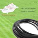 4163569 Lawn Mower Deck Belt 5/8" x 170" Replacement for Bobcat, Dixon/Husqvarna 574285901 575658401 588264802