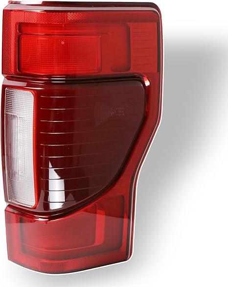 LED Tail Rear Lights W/Blind Spot Compatible with Ford F250 F350 F450 Super Duty 2020 2021 2022 Brake Taillights Lamp Assembly Right Passenger Side Replace LC3Z13404E FO2801282