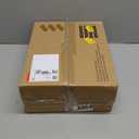 TEAMIX Monitor Riser - 2 Pack, Rustic Brown Wood Adjustable Stand for 2 Monitors/Laptop/PC