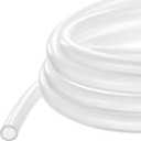 2 x METALLIXITY Silicon Tubing(1/2" ID x 9/16" OD x 10Ft), Pure Silicone Hoses High Temp - for Printer, Hot Water Dispenser, Engine, Brewing, Fish Tank Air Pump, Pump Transfer, Clear