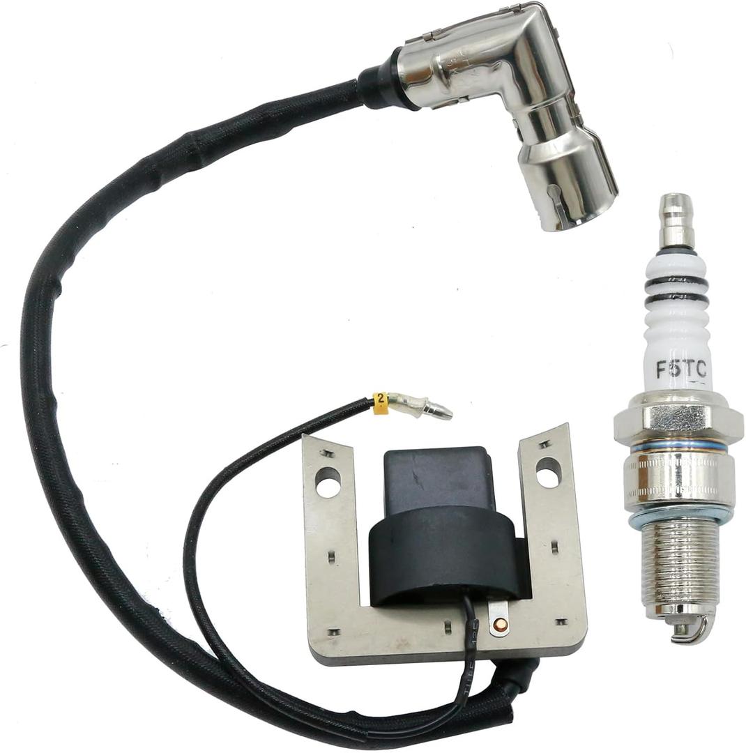 UOIENRT 751-10366 951-10854 Ignition Coil Replacement for 1P70FU 1P70FUA Replacement for Lawn Mower CC46ES CC550ES Replace 951-10366 751-10366