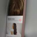 REECHO Human Hair Toppers for Women Real Human Thick Hair Topper Invisible Wiglett for Daily Wear Adding Instant Volume, Medium Brown with Highlights (3.6x4.6")