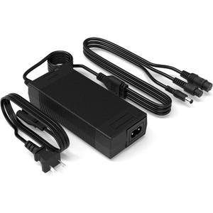 29.4V 2A 3Plugs Electric Scooter Charger, 3-in-1 Plugs Replacement for 25.2V 25V Lithium E-Bike Scooter gotrax,hiboy,Jetson