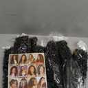 Dorsanee Passion Twist Hair 18 Inch 7 Packs Water Wave Crochet Hair Long Bohemian Curly Braiding Hair for Butterfly Locs, Faux Locs, Boho Style Spring Twist Crochet Braids (1B#)