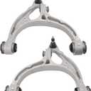 TRQ Front Left and Right Lower Control Arm with Ball Joint Set 2 Piece Compatible with 2022-2023 Jeep Grand Wagoneer 2023 Grand Wagoneer L Wagoneer Wagoneer L 2019-2023 Ram 1500