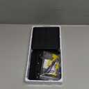 QIBOX Solar Charger Only Compatible with Battery Doorbell (USB-C Port) Waterproof Continuously Solar Panel, Adjustable Panel, Not for Micro USB or Other Plug-Type Doorbells