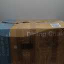 Sweetcrispy Dining Chairs Set of 2, Boucle Upholstered Modern Mid Century Round Kitchen Chairs with Curved Backrest & Metal Legs for Vanity, Living Room - Beige