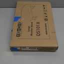 TEAMIX 24 inch Monitor Stand Riser, White Wood & Steel Computer Monitor Stand with Storage, Laptop, PC, Printer Stand Riser for Desktop Office Desk Organizers