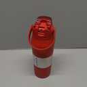 Frost Buddy 24oz Insulated Water Bottle with Straw & Chug Lid | Leak-Proof Stainless Steel | 24-Hours Cold | Sweat-Proof, Cup Holder Friendly | Ideal for Gym, Travel, Sports & Everyday Hydration (Red)