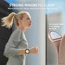 MUIPIK Magnetic Milanese Loop Stainless Steel Band 44mm 45mm 46mm 49mm