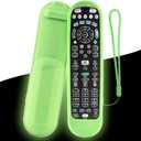 Silicone Protective Cover for Spectrum TV UR5U-8790L UR5U-8780L Remote Control, Shockproof Waterproof Anti-Slip Remote Case Sleeve with Lanyard (Glow in Dark Green)
