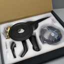 Tub and Shower Faucet Set Dual Shower System with Tub Spout Shower Tub Kit Dual Shower Head and Handheld with Valve Shower Dual Fixtures Tub and Shower Trim Kit Combo Set Matte Black