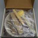 Superbaking Sourdough Starter Kit, 9" Round Banneton Bread Proofing Basket Set, Sourdough Bread Baking Supplies, Sourdough Tools with Silicone Bread Sling, Bread Making Tools, Baking Gifts