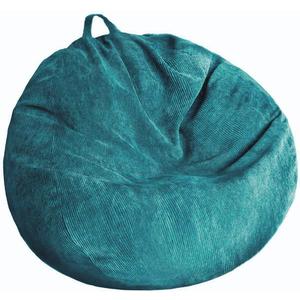 Stuffed Animal Storage Bean Bag Chair Cover (No Filler) Washable Ultra Soft Corduroy Bean Bag Cover for Organizing Plush Toys or Textile, Sack Bean Bag for Adults, Teens, S for Kids