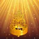 Diwali Shadow Diya Indian Lord Lakshmi Tea Light Holders for Diwali Decoration Gift Traditional Dawali Shadow Lamps Religious Tealight Candle Holder Return Gifts for Indian Housewarming Pooja Favor