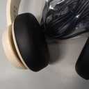 Wireless Headset with Mic for Work with AI Noise Cancelling Mic for Clear Calls, Bluetooth V5.3 Headphones with Microphone to USB A/C Dongle & Mic Mute for Computer Laptop PC iPhone (Apricot Black)