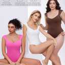 Avidlove Body Suits for Womens Sexy Bodysuit Tank Top Thong Body Suit Seamless Double Lined Going Out Tops L