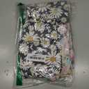 ALVABABY 2pcs Cloth Diaper Wet Dry Bags Waterproof Reusable with Two Zippered Pockets Travel Beach Pool Daycare Soiled Baby Items Yoga Gym Bag for Swimsuits or Wet Clothes L0821 (03 Little colored flowers & little daisies)