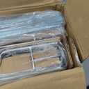 2-Tier Pull-Out Cabinet Organizer with Heavy-Duty Steel Frame, Full-Extension Sliding Shelves, Holds 100 lbs, Easy Install for Kitchen, Pantry & Under Sink Cabinets, 17" W x 21D x 16.5" H