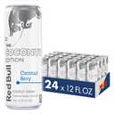 Red Bull Coconut Edition Energy Drink, Coconut Berry, with 114mg Caffeine plus Taurine & B Vitamins, 12 Fl Oz, Pack of 24 Cans