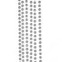 Kurt Adler 15 Feet x 12 MM Silver Bead Garland