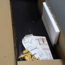 BAYKA Floating Shelves for Wall, 36 inches Long Wall Mounted Rustic Wood Shelves for Bathroom, Bedroom, Living Room, Kitchen, Office, Hanging Shelf for Books/Storage/Decor(Black,Set of 2) (A. Black - Universal Classic Style)