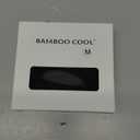 BAMBOO COOL Girls Tank Tops Crop Top Double Lined High Crew Neck Racerback Cropped Undershirts Dance Yoga Gymnastics, Size M