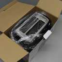 Toastmaster 2-Slice Cool Touch Toaster, black with stainless accent