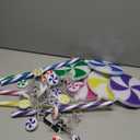 5 Pack Christmas Lollipop Pathway Lights Outdoor with 28PC Candy, 27" 176LED Peppermint Candy Cane Decoration with 8 Mode&Timer&Stake, Pathway Marker Light for Walkway Outsides Decor(Multicolor)