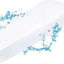 Crib Mattress Protector Pad - Waterproof & Noiseless, Ultra-Soft Breathable Mattress Cover for Baby Cribs and Toddler Beds, Highly Absorbent Fitted and Dryer Safe (Standard Crib 52x28 (Pack of 1))